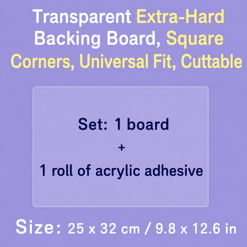 Customizable PVC Ita Bag Insert Board for Badges